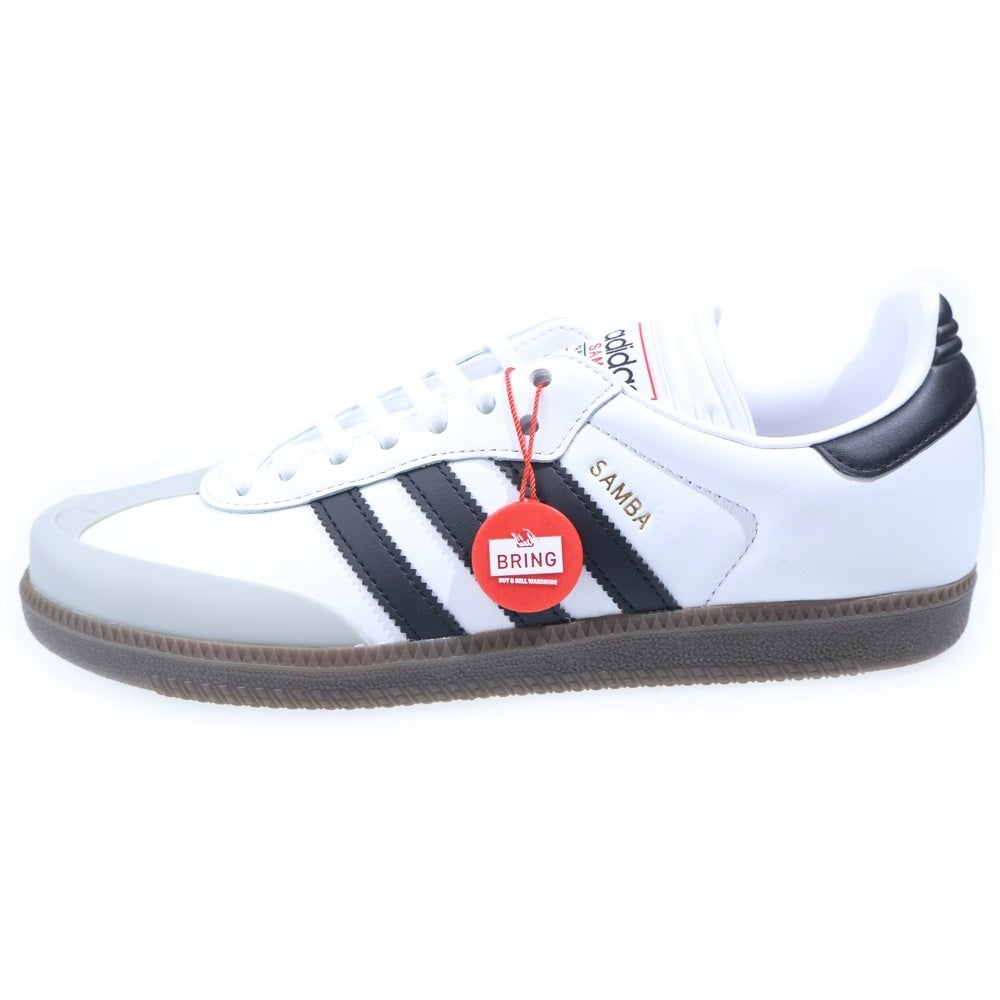 adidas(アディダス) × A BATHING APE SAMBA BAPE アベイシングエイプ サンバベイプ ローカットスニーカー ホワイト/ブラック US10.5/28.5cm JR9245