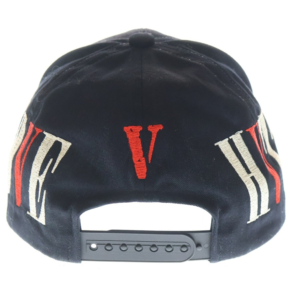 SAINT MICHAEL(セントマイケル) 22SS CAP VLONE ヴィローン ロゴ刺繍 キャップ 帽子 ブラック SM-S22-0000-081