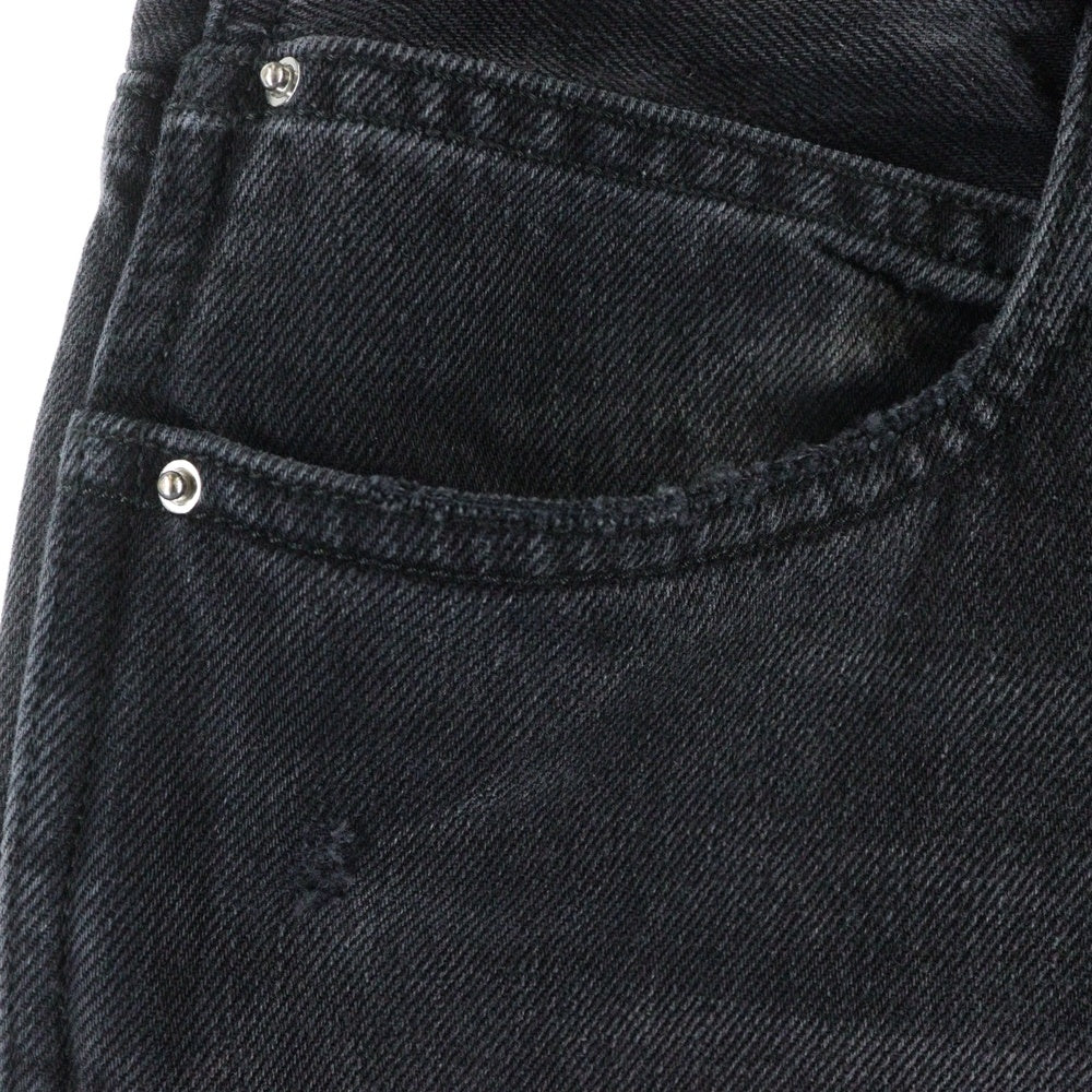 AMIRI(アミリ) 25SS DEBOSSED MA QUAD CARPENTER エンボスロゴ ダブルニー カーペンターパンツ ブラック SRAMDNGH1055ASMRBC00