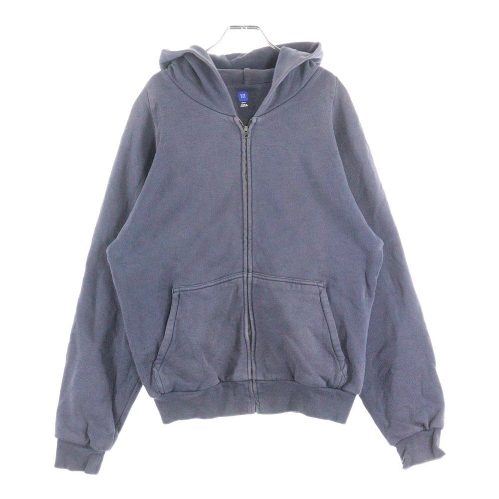 YEEZY GAP(イージーギャップ) ZIP UP HOODIE ジップアップパーカー フーディー ネイビー 537322-03-1