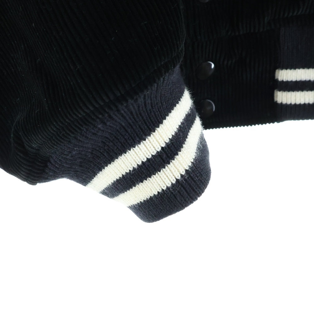 SAINT MICHAEL(セントマイケル) 21AW CORDUROY JACKET コーデュロイジャケット スタジャン ブラック SM-A21-0000-041