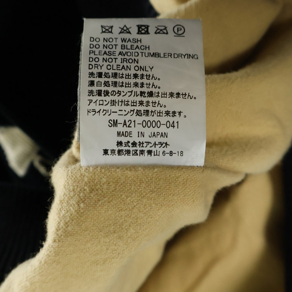 SAINT MICHAEL(セントマイケル) 21AW CORDUROY JACKET コーデュロイジャケット スタジャン ブラック SM-A21-0000-041