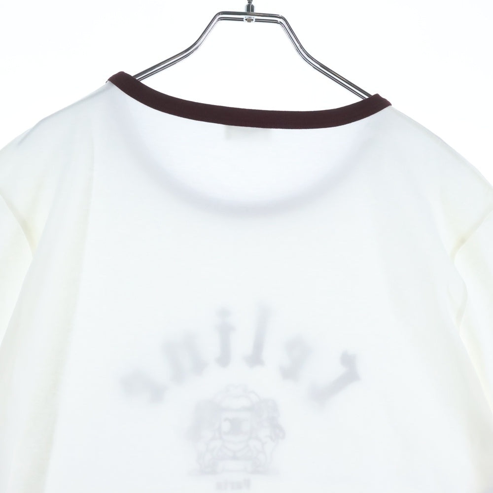 CELINE(セリーヌ) 25SS BLASON REGULAR T-SHIRT カレッジロゴ 半袖Tシャツ カットソー ホワイト RX04A671Q