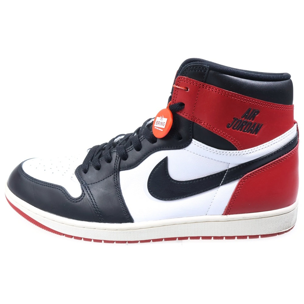 NIKE(ナイキ) AIR JORDAN 1 RETRO HIGH OG BLACK TOE REIMAGINED DZ5485-106 エアジョーダン1 レトロ OG ブラックトゥリイマジンド ハイカットスニーカー US15/33.0cm