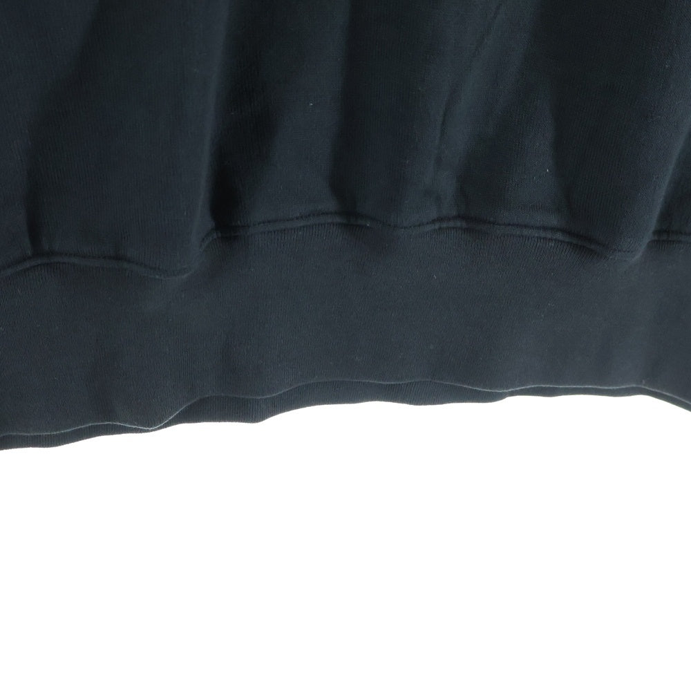 AURALEE(オーラリー) SUPER HIGH GAUGE SWEAT A25AP02CU クルーネック スウェットトレーナー ブラック