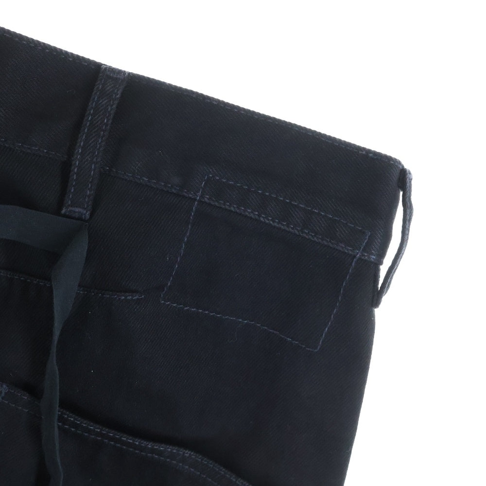 MARINA YEE(マリナ イー) MARINA YEE DEAN BLUE Oversized jeans trousers マリナイー デニムパンツ ブラック