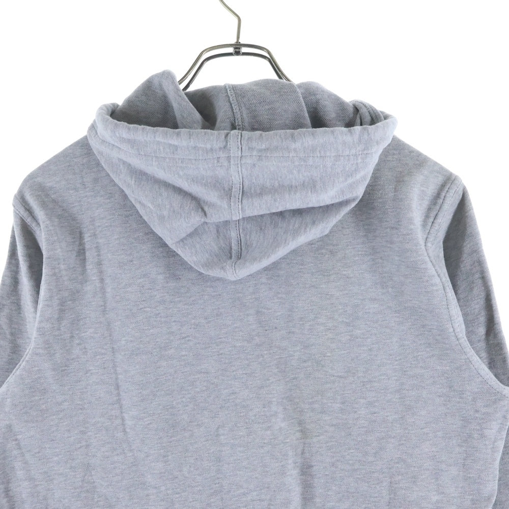 BRUNELLO CUCINELLI(ブルネロクチネリ) ジップアップパーカー ダブルジップ ドローストリングフード コットン グレー