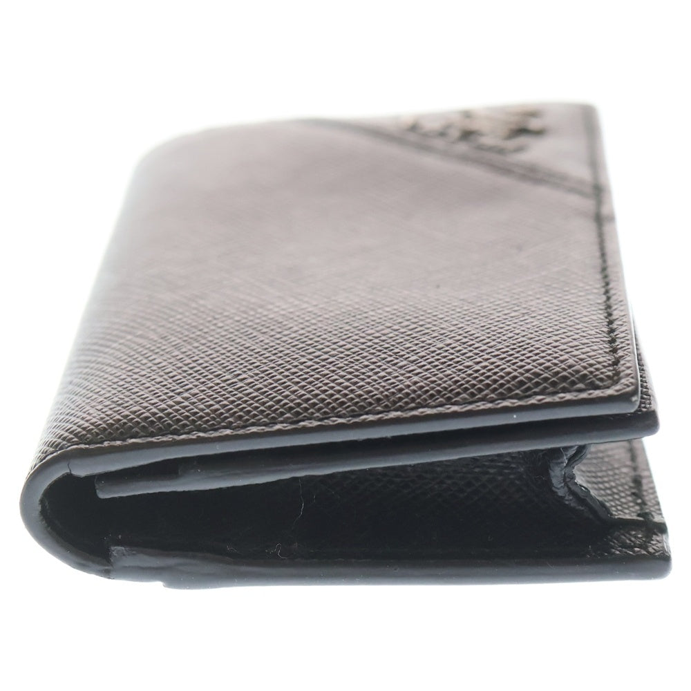 PRADA(プラダ) カードケース 名刺入れ サフィアーノ ブラック 2MC122 レディース