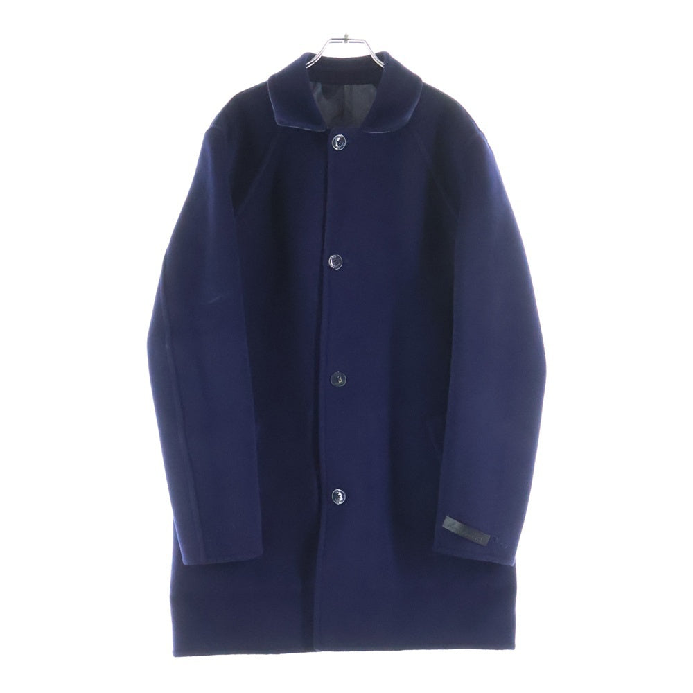 LOUIS VUITTON(ルイヴィトン) モノグラム カモフラ柄 ウールロングコート ネイビー HJC01WVZU