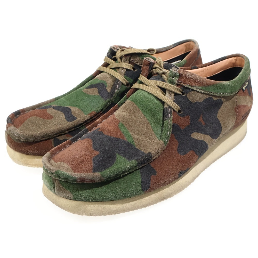SUPREME(シュプリーム) 19AW × Clarks GORE-TEX Wallabee クラークス ゴアテックス ワラビー ローカットスニーカー カーキ