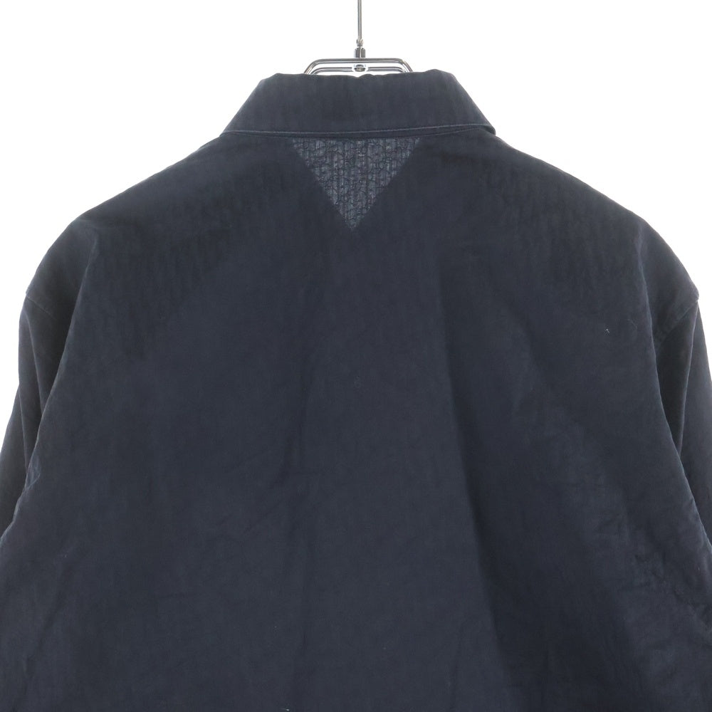 DIOR(ディオール) オブリーク総柄 コットン 長袖シャツ ブラック 013C502A4743 レディース
