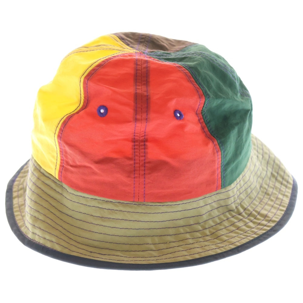 A BATHING APE(アベイシングエイプ) ナイロン バケットハット マルチカラー