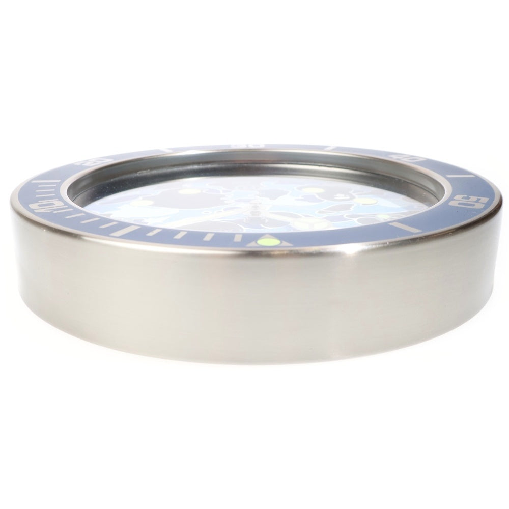 A BATHING APE(アベイシングエイプ) ABC CAMO BAPEX WALL CLOCK カモ柄 壁掛け時計 ブルー