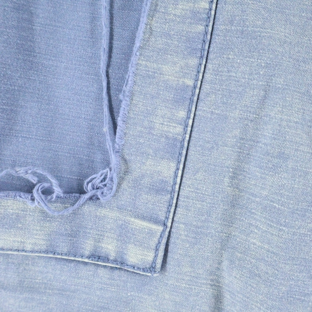 MAISON MIHARAYASUHIRO(メゾンミハラヤスヒロ) Cotton Satin Cargo Pants コットン サテン カーゴパンツ ライトブルー J13PT171