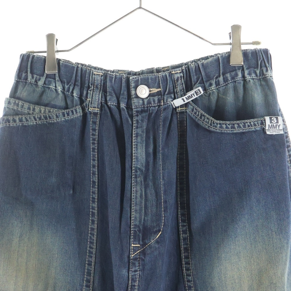 MAISON MIHARAYASUHIRO(メゾンミハラヤスヒロ) 24AW Painted Baker Jeans ペイント ベイカー デニム インディゴ A13PT025