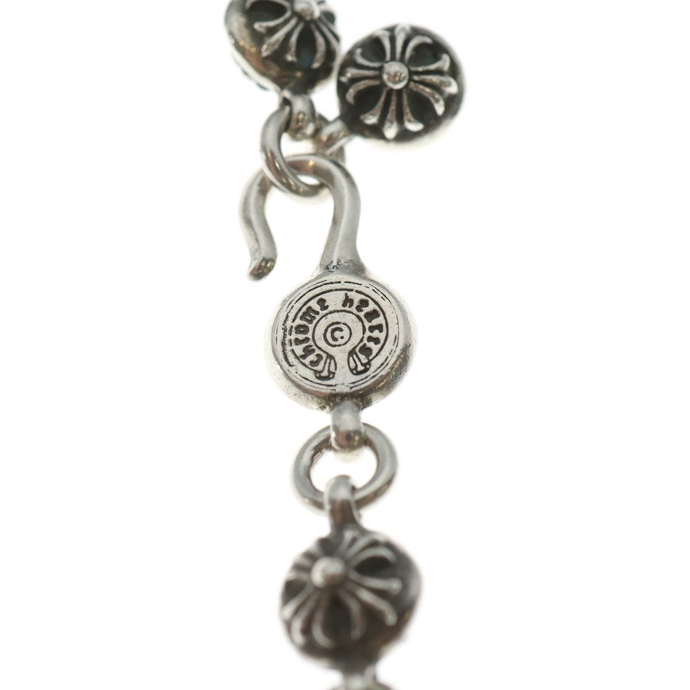 CHROME HEARTS(クロムハーツ) NO2 BALL #2クロスボールブレスレット シルバー BCA176