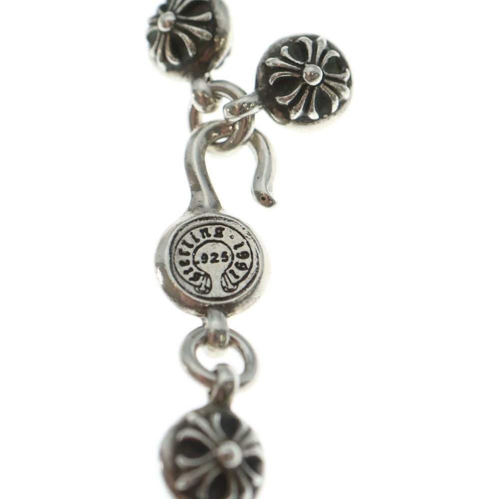 CHROME HEARTS(クロムハーツ) NO2 BALL #2クロスボールブレスレット シルバー BCA176