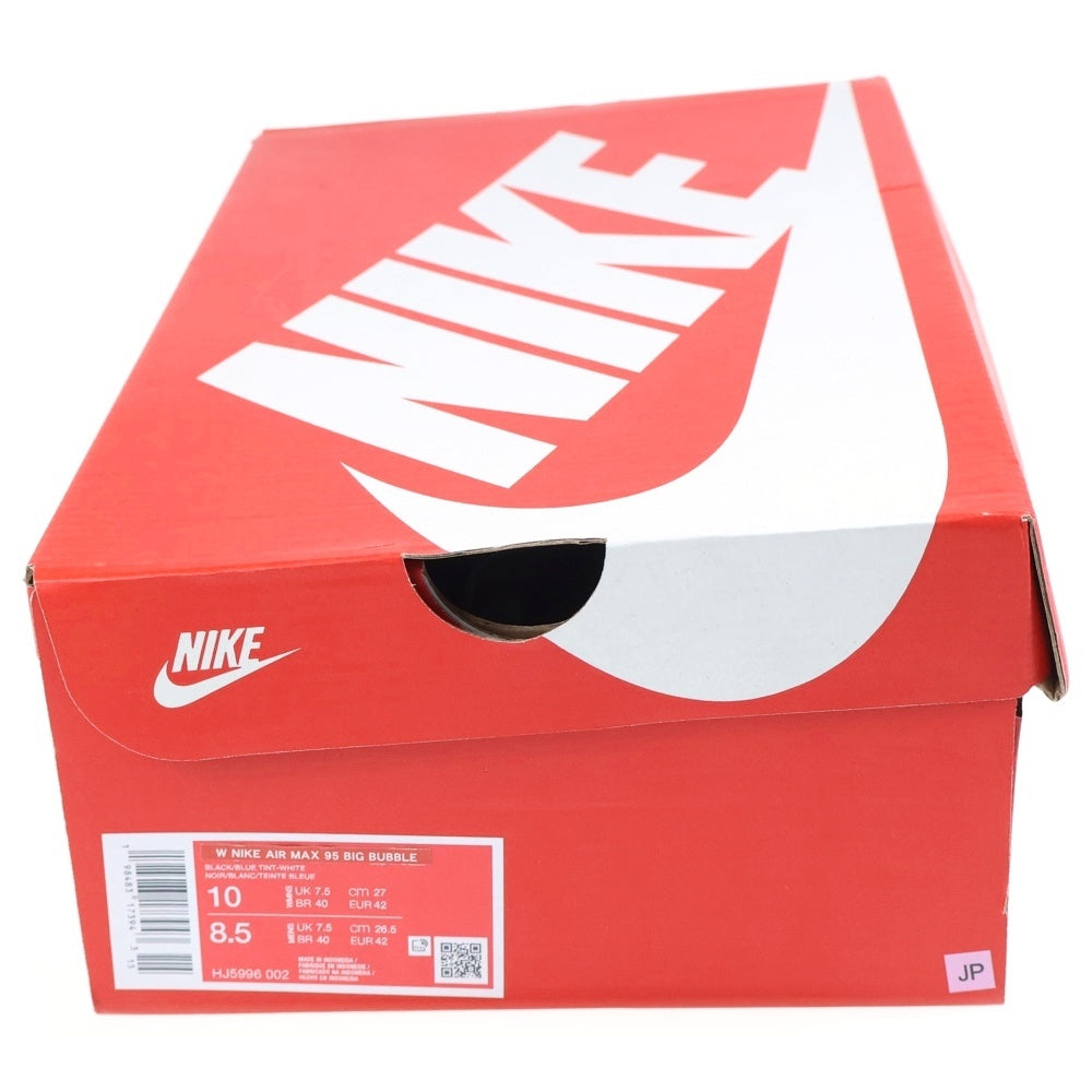 NIKE(ナイキ) WMNS AIR MAX 95 OG BIG BUBBLE HJ5996-002 ウィメンズ エアマックス95 OG ビッグバブル ローカットスニーカー グレー/ブラック US10/27cm レディース