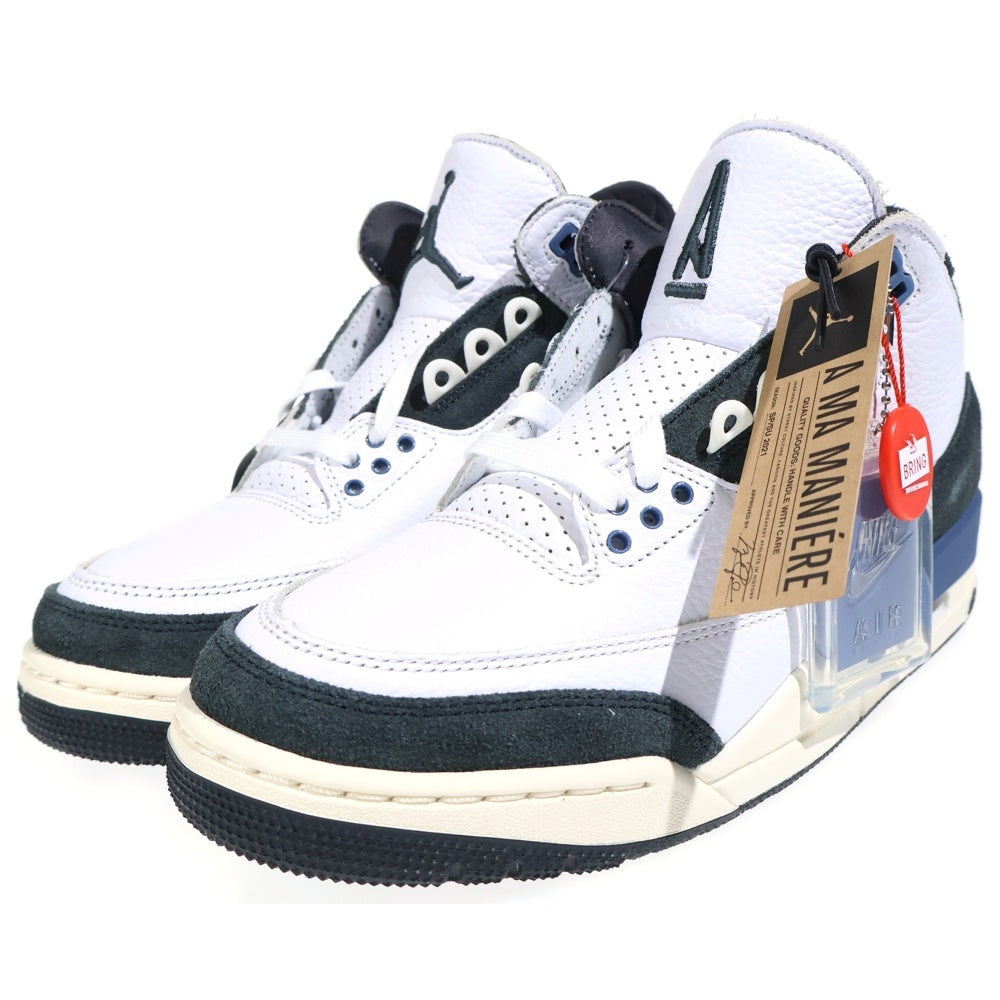 NIKE(ナイキ) ×A MA MANIERE AIR JORDAN 3 RETRO OG SP FOR THE LOVE HV8571-100 エアジョーダン3 レトロ フォー ザ ラブ ハイカットスニーカー ホワイト US8/26.0cm