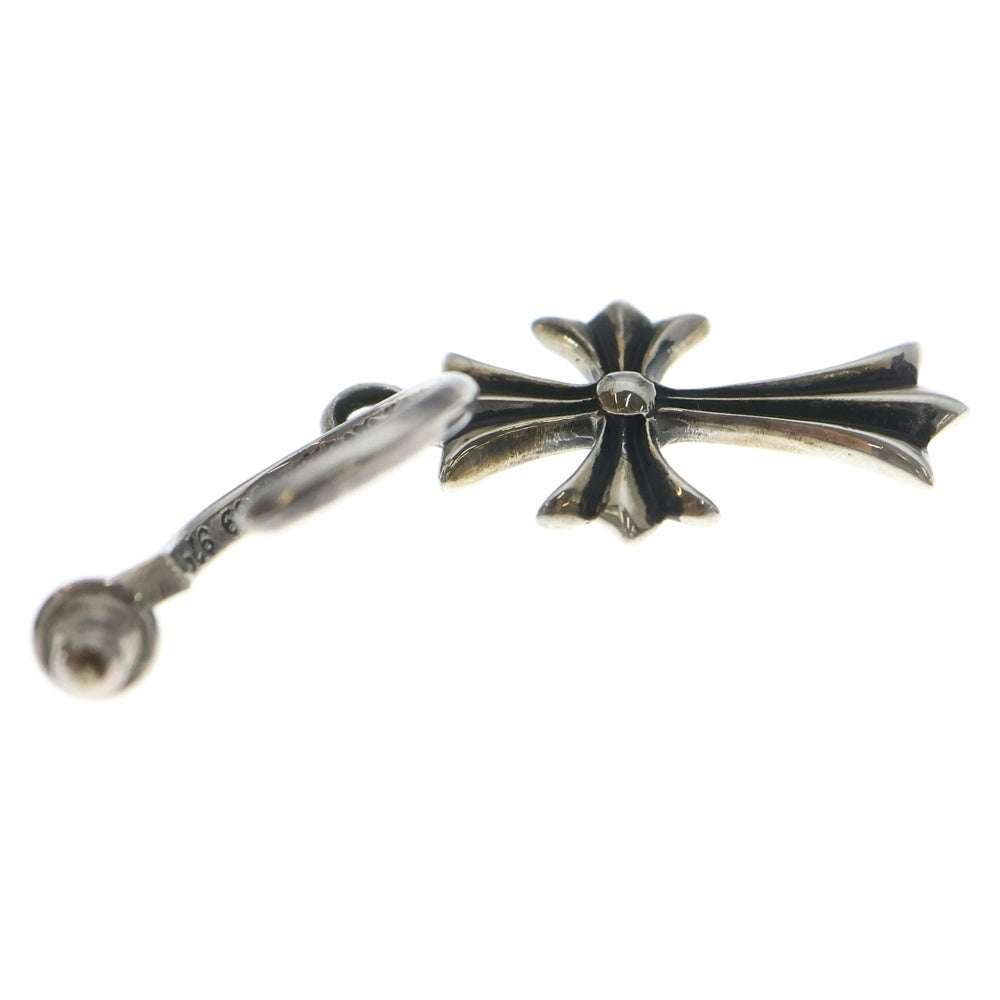 CHROME HEARTS(クロムハーツ) TINY CH CROSS タイニーCHクロス フープピアス シルバー BCA115