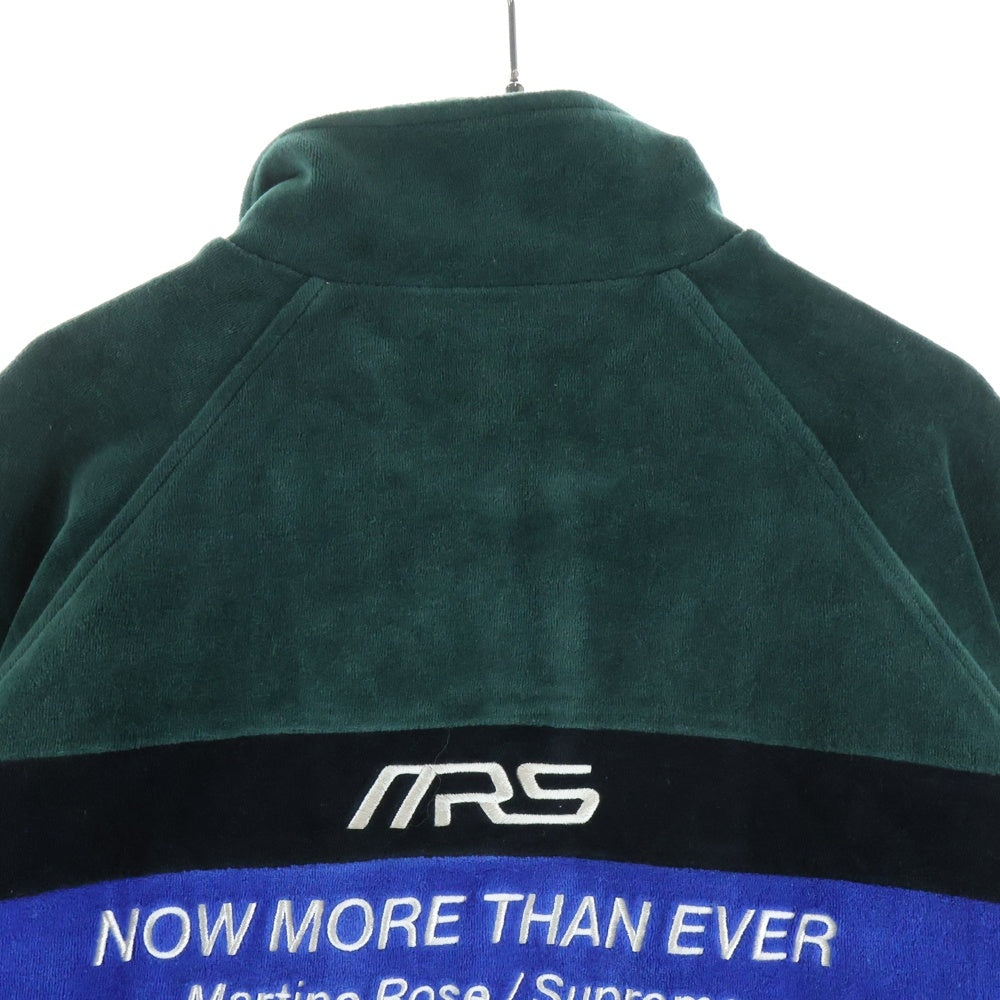 SUPREME(シュプリーム) 24AW × Martin Rose Velour Track Jacket マーティンローズ ヴェロア トラックジャケット グリーン