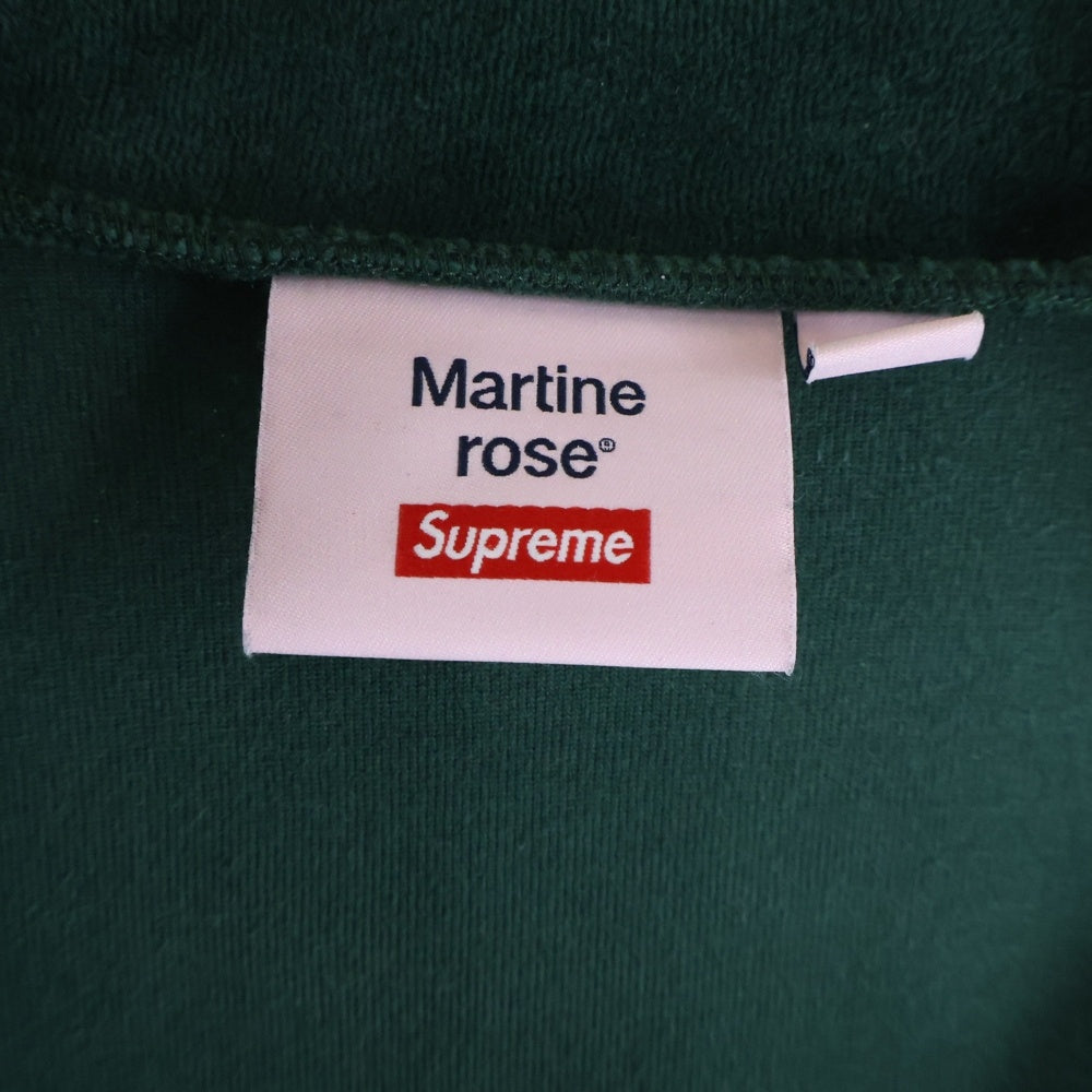 SUPREME(シュプリーム) 24AW × Martin Rose Velour Track Jacket マーティンローズ ヴェロア トラックジャケット グリーン