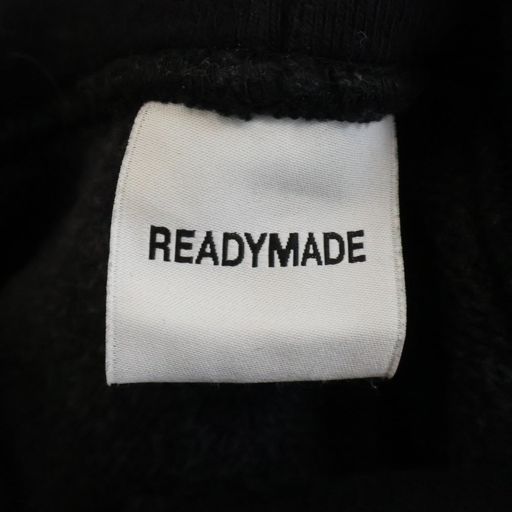 READY MADE(レディメイド) 23AW SMILE HOODIE スマイルフーディー スウェット プルオーバーパーカー ブラック RE-CO-BK-00-00-245