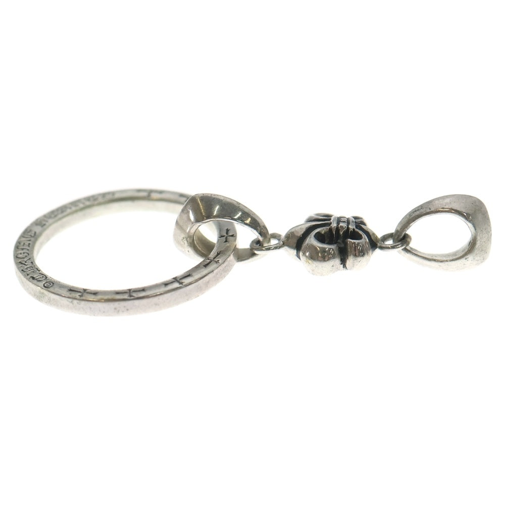 CHROME HEARTS(クロムハーツ) BS FLEUR CHARM EYEWEAR LOOP NTFL BSフレアチャーム アイウェアループ NTFL ネックレストップ シルバー
