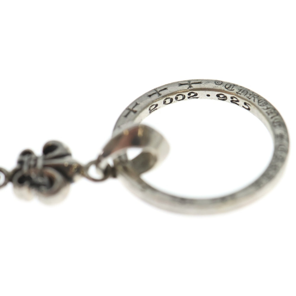 CHROME HEARTS(クロムハーツ) BS FLEUR CHARM EYEWEAR LOOP NTFL BSフレアチャーム アイウェアループ NTFL ネックレストップ シルバー