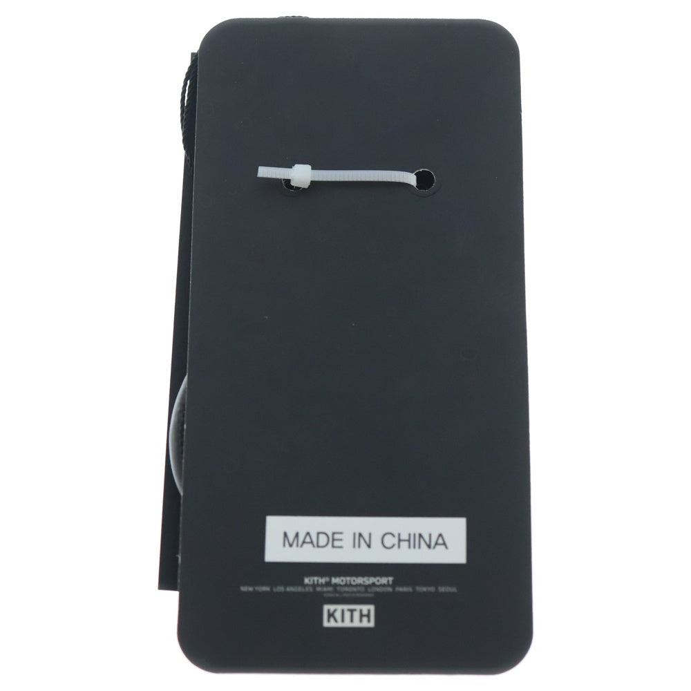 KITH(キス) 24AW ×BMW Rondel Leather Keyring レザー キーリング ブラック