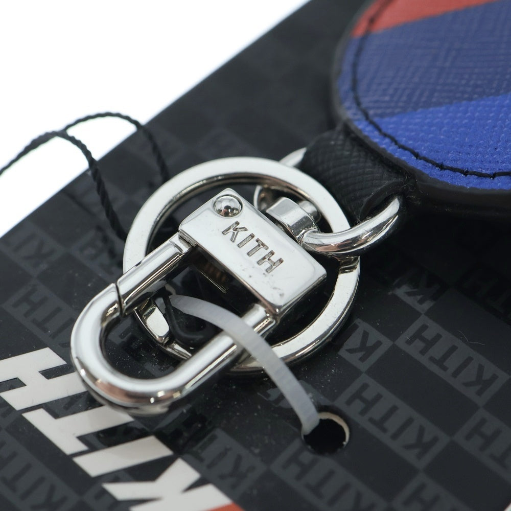 KITH(キス) 24AW ×BMW Rondel Leather Keyring レザー キーリング ブラック