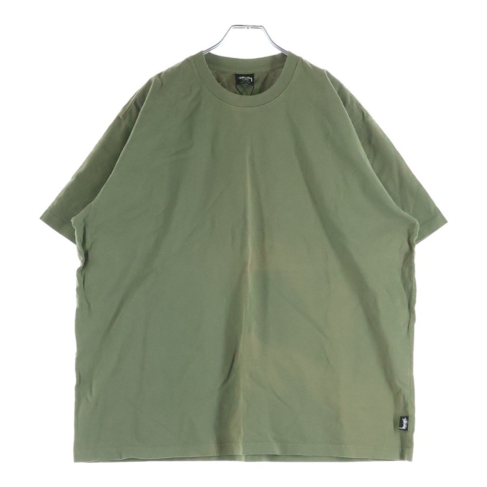 STUSSY(ステューシー) Pigment Dyed ピグメントダイ 半袖Tシャツ カットソー カーキ 1140320