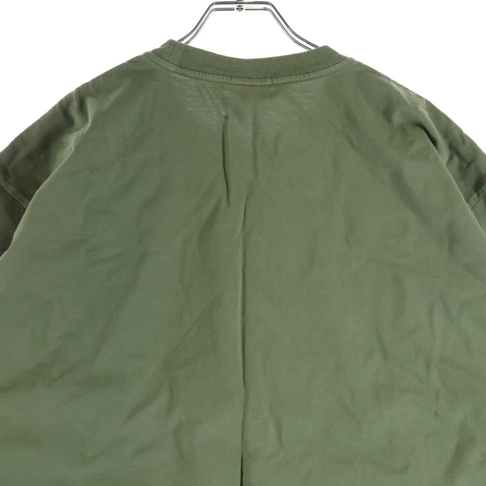 STUSSY(ステューシー) Pigment Dyed ピグメントダイ 半袖Tシャツ カットソー カーキ 1140320