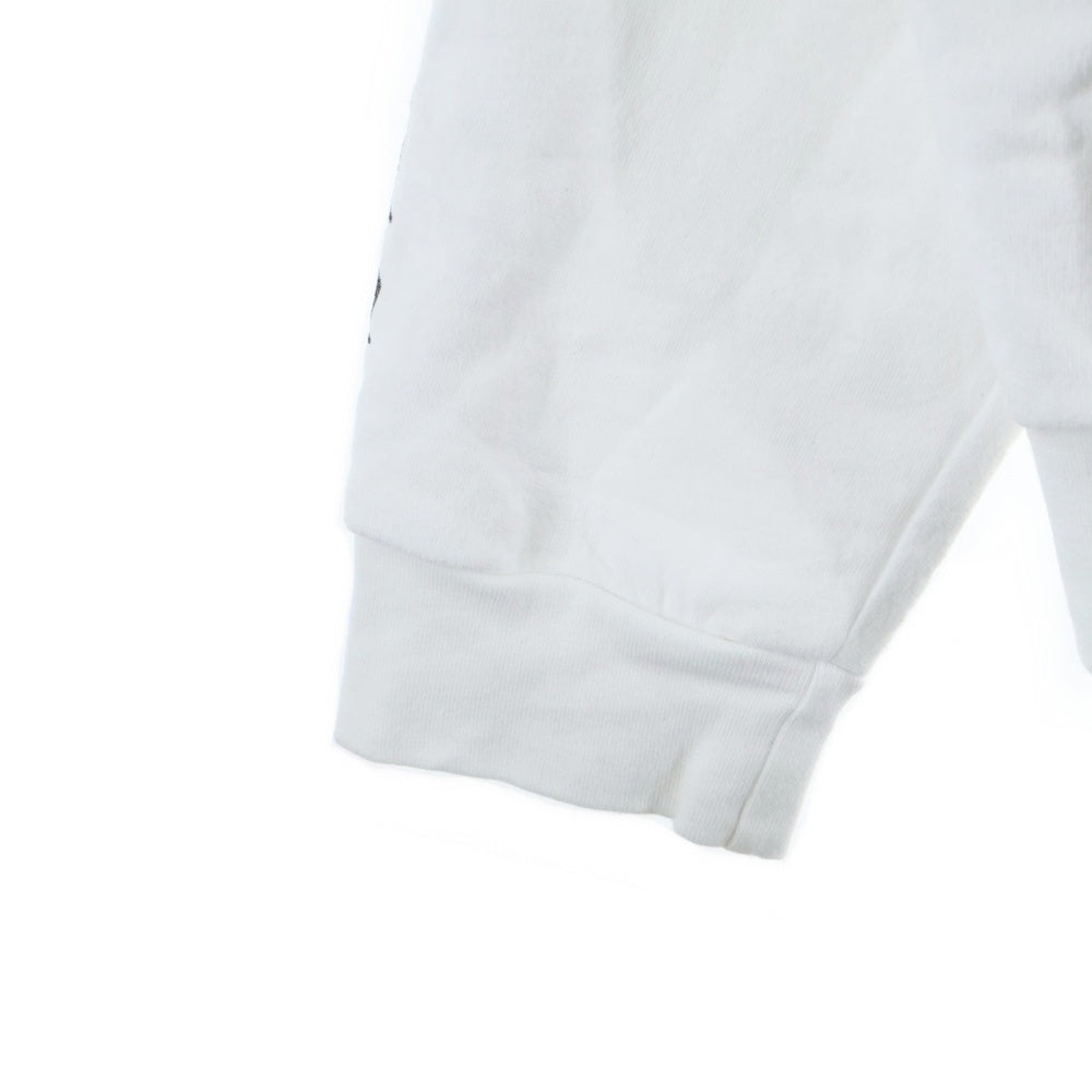 CHROME HEARTS(クロムハーツ) SWTSHRT HD ZIP バックスクロールラベルプリント ジップアップパーカー フーディー ホワイト