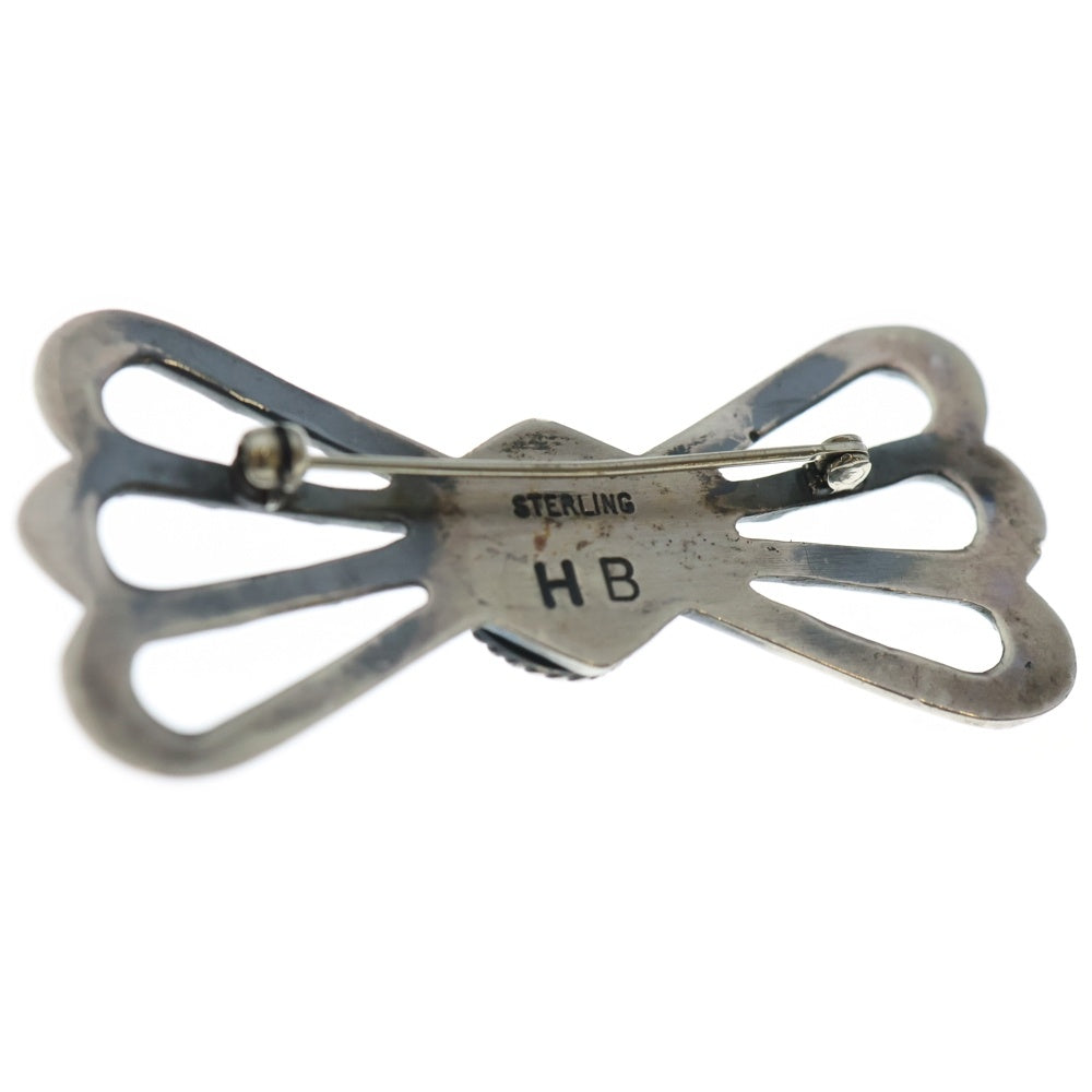 INDIAN JEWELRY(インディアンジュエリー) NAJAVO ナバホ族 ターコイズ ピンズ ブルー/シルバー