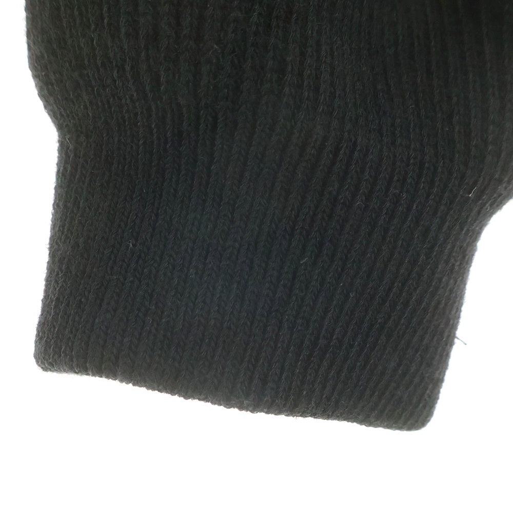 WACKO MARIA(ワコマリア) Leopard Boa Flight Jacket レオパード ボア フライト ジャケット バックプリント ブラック/イエロー