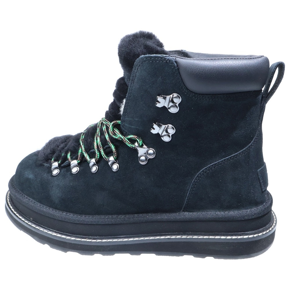 UGG(アグ) × Sacai Hiker Boots 1178390 ハイカー ハイカット ブーツ ブラック