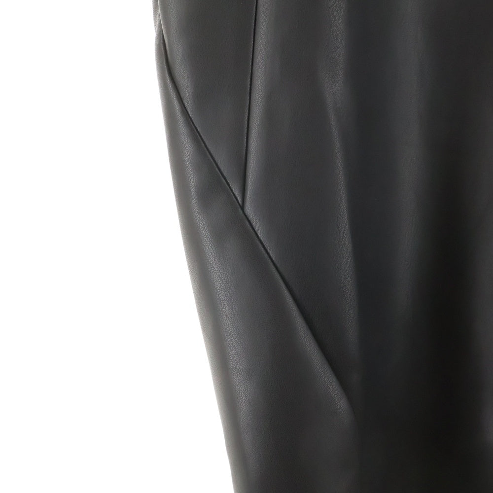 Sacai(サカイ) 26SS Faux Leather Pants 26-03907M レザー パンツ ブラック