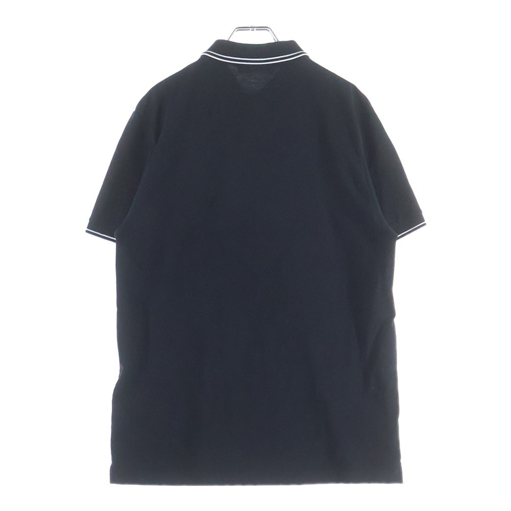 STONE ISLAND(ストーンアイランド) Patch Polo 胸元ロゴ 半袖ポロシャツ 81152SC18 A0029 ブラック