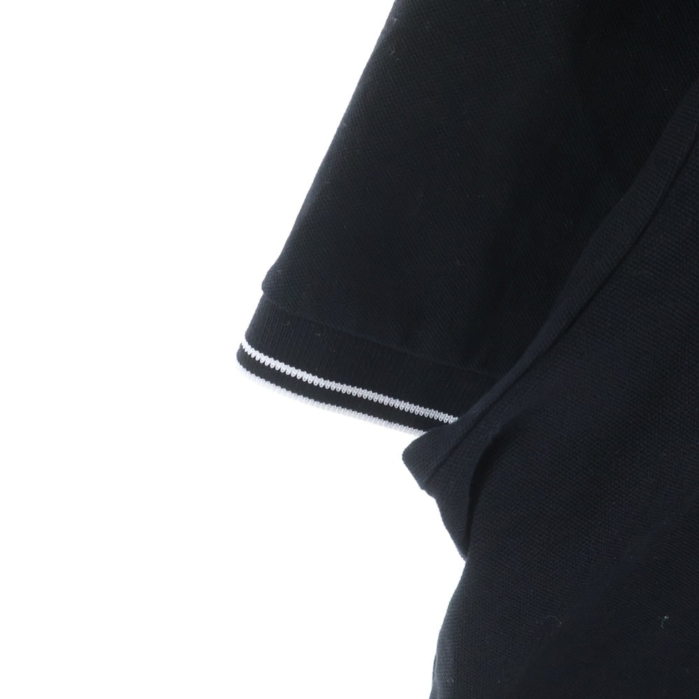 STONE ISLAND(ストーンアイランド) Patch Polo 胸元ロゴ 半袖ポロシャツ 81152SC18 A0029 ブラック