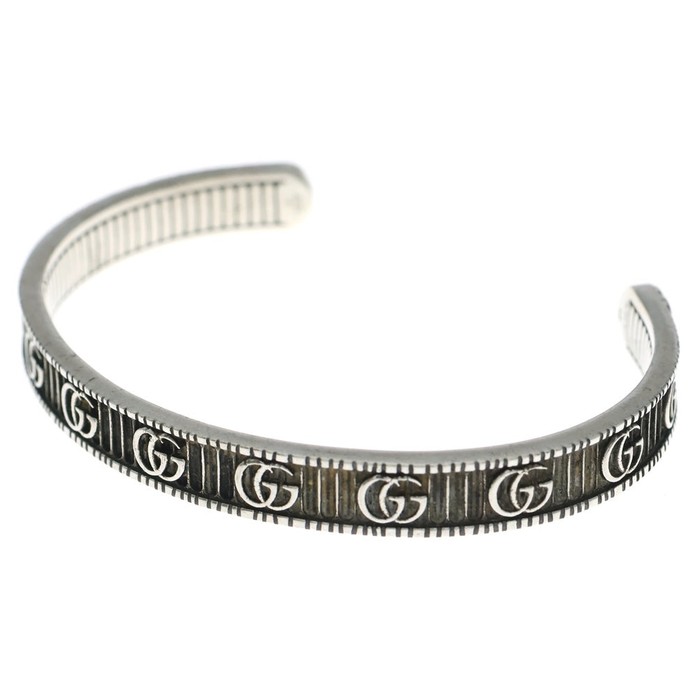 GUCCI(グッチ) GGマーモント ダブルGバングル ブレスレット シルバー レディース