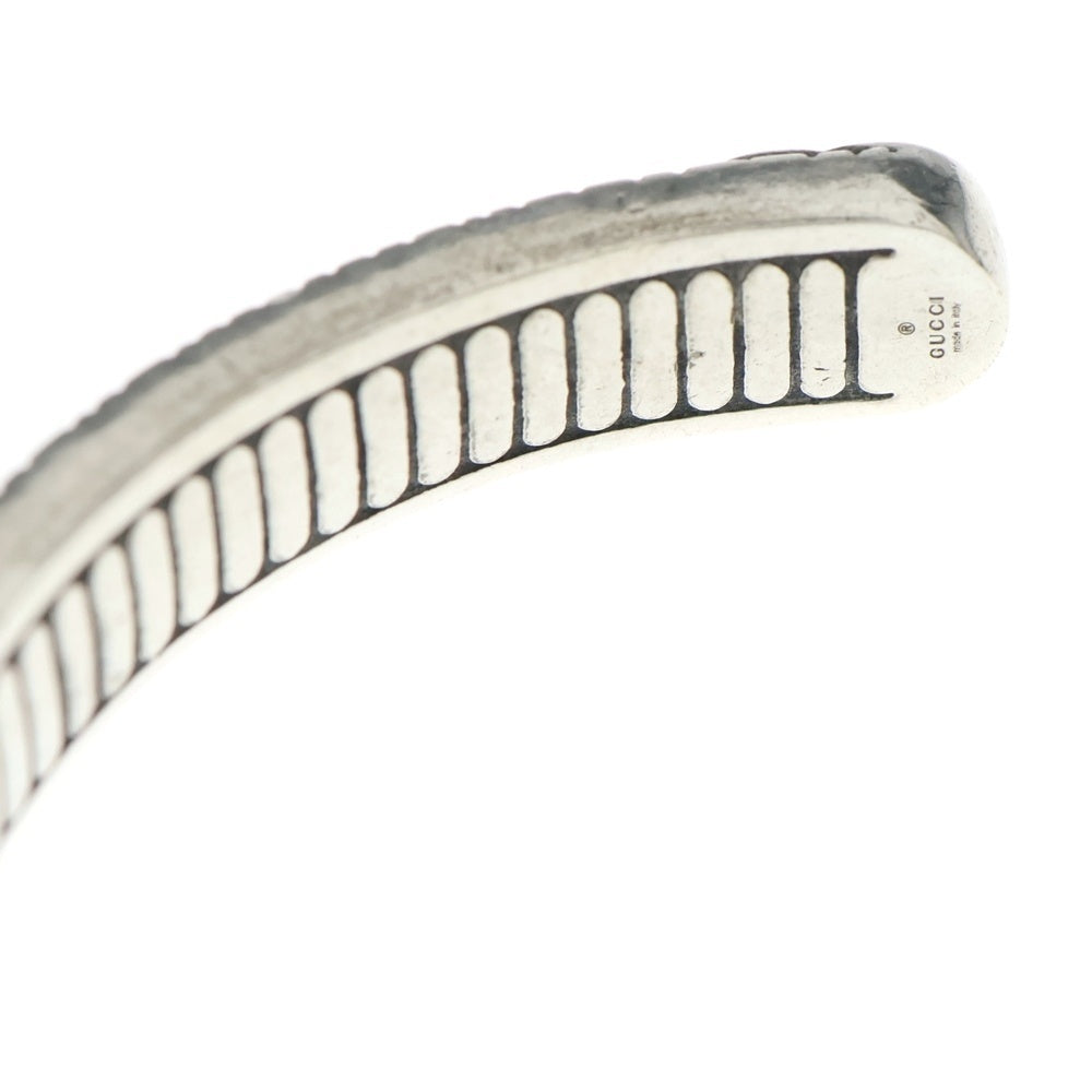 GUCCI(グッチ) GGマーモント ダブルGバングル ブレスレット シルバー レディース