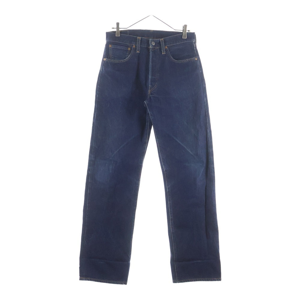 Levi's(リーバイス) 00s 501XX ボタン裏555 BIGE バレンシア製 復刻 ストレートデニムパンツ インディゴ