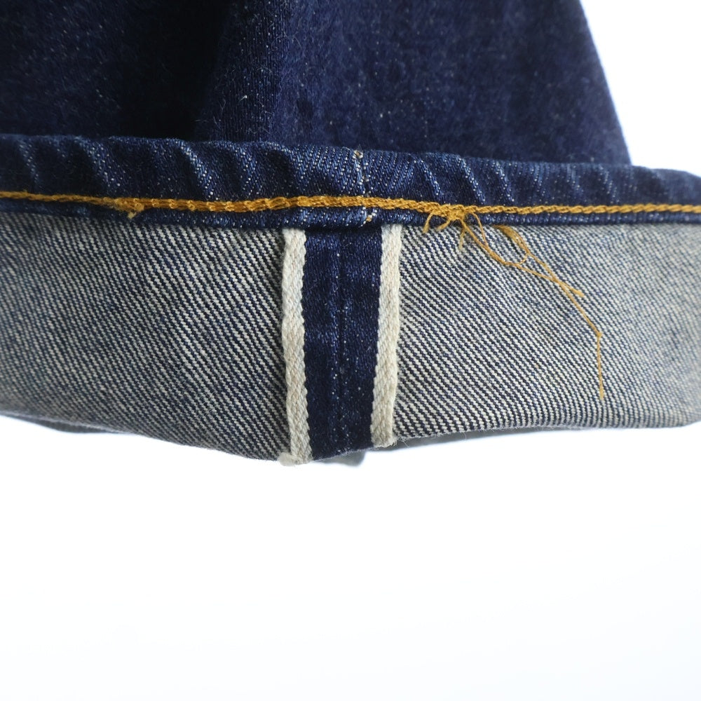 Levi's(リーバイス) 00s 501XX ボタン裏555 BIGE バレンシア製 復刻 ストレートデニムパンツ インディゴ
