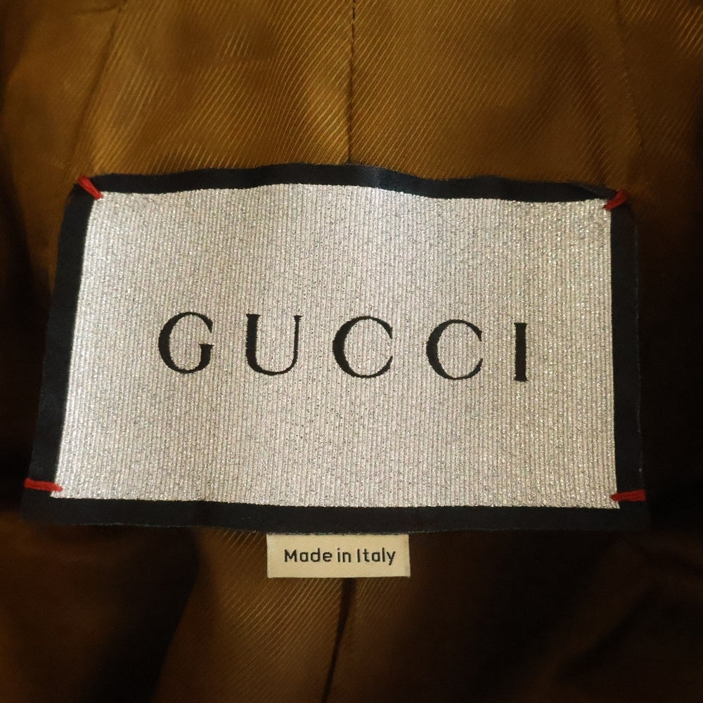 GUCCI(グッチ) ×The Hacker Maxi GG Hourglass Jacket Beige ハッカー マキシGG アワーグラス ジャケット ベージュ 676222 Z8AS1 レディース
