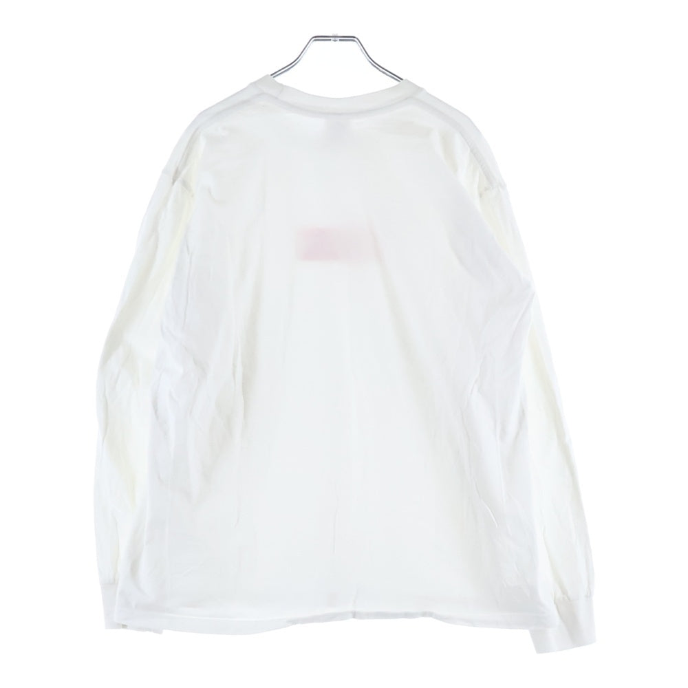 SUPREME(シュプリーム) 20AW Box Logo L/S Tee ボックスロゴ 長袖Tシャツ ホワイト カットソー