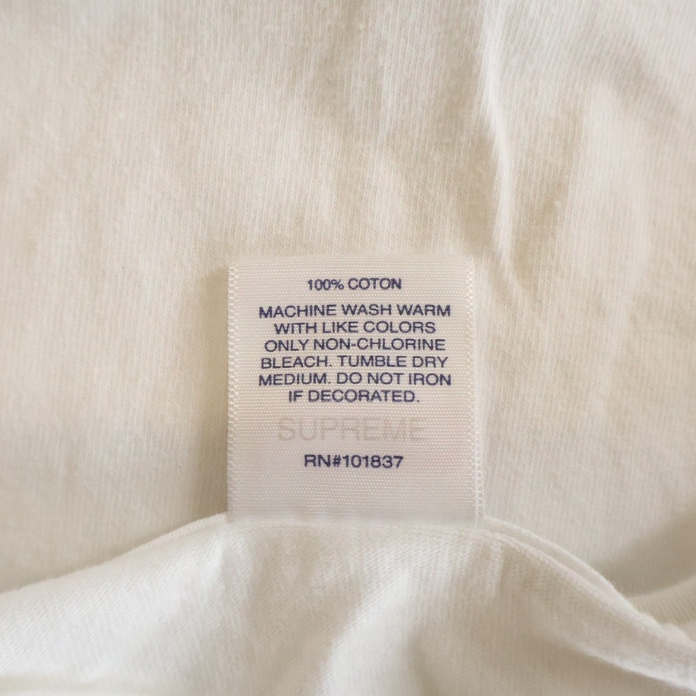 SUPREME(シュプリーム) 20AW Box Logo L/S Tee ボックスロゴ 長袖Tシャツ ホワイト カットソー