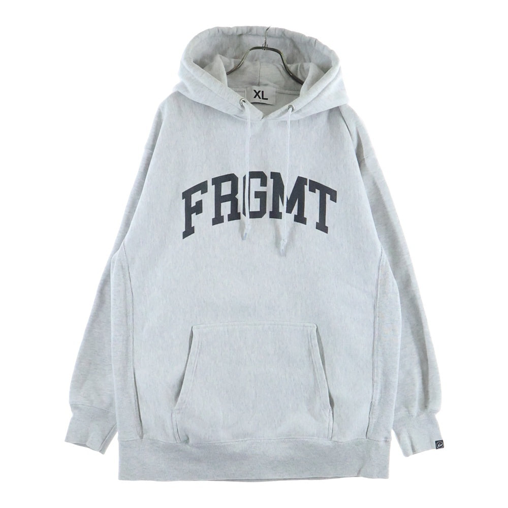 FRAGMENT DESIGN(フラグメントデザイン) FRGMT UNV HOODIE プルオーバーパーカー フーディー ライトグレー FRGMT-S4