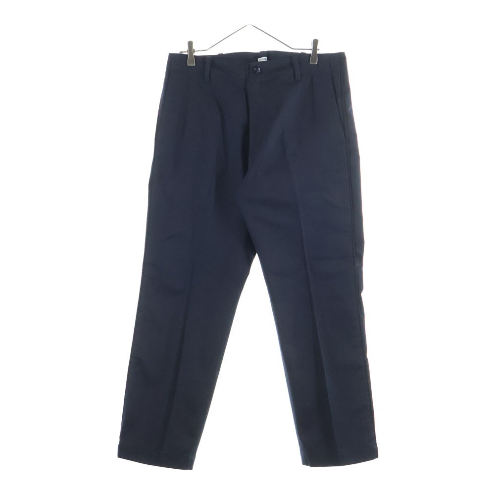 SEQUEL(シークエル) 21SS CHINO PANTS (TYPE-F) バックロゴプリント チノパンツ ネイビー SQ-21SS-PT-03