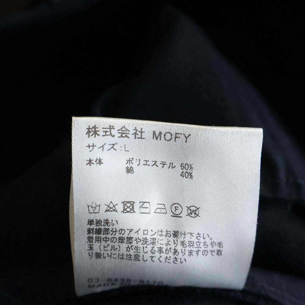 SEQUEL(シークエル) 21SS CHINO PANTS (TYPE-F) バックロゴプリント チノパンツ ネイビー SQ-21SS-PT-03